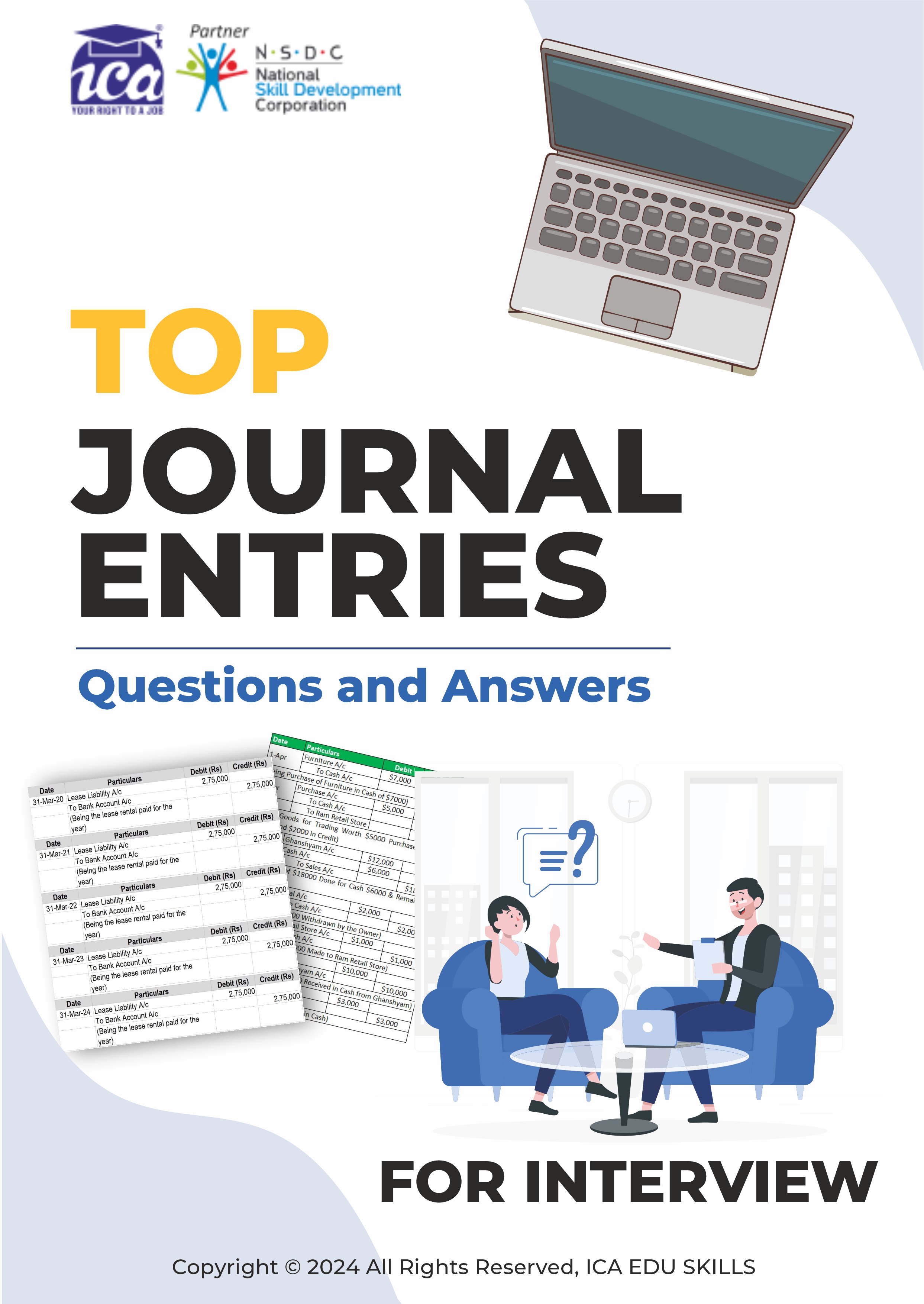 Top 22 Journal Entries Questions and Answers for Interview