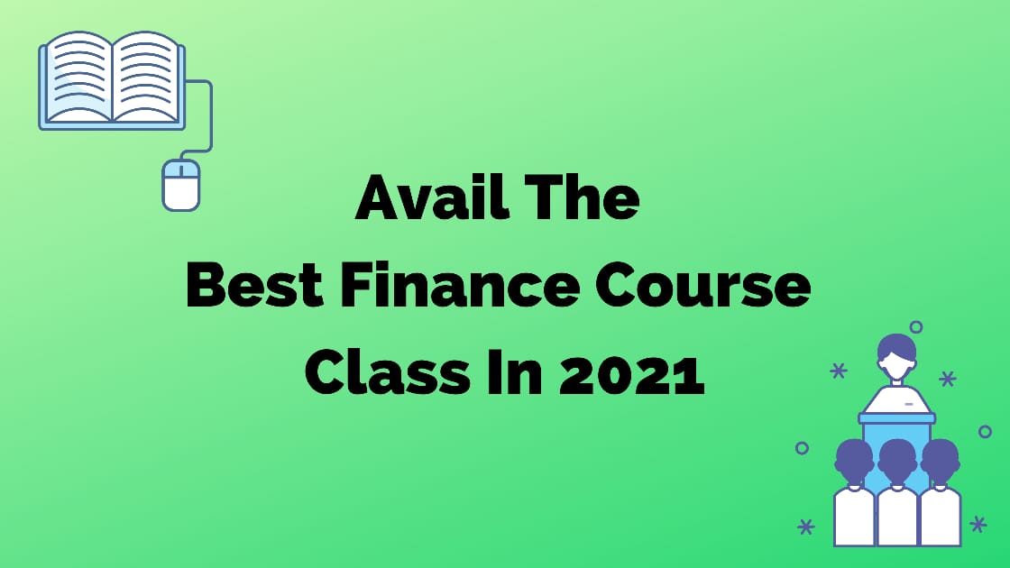 Best finance training institute