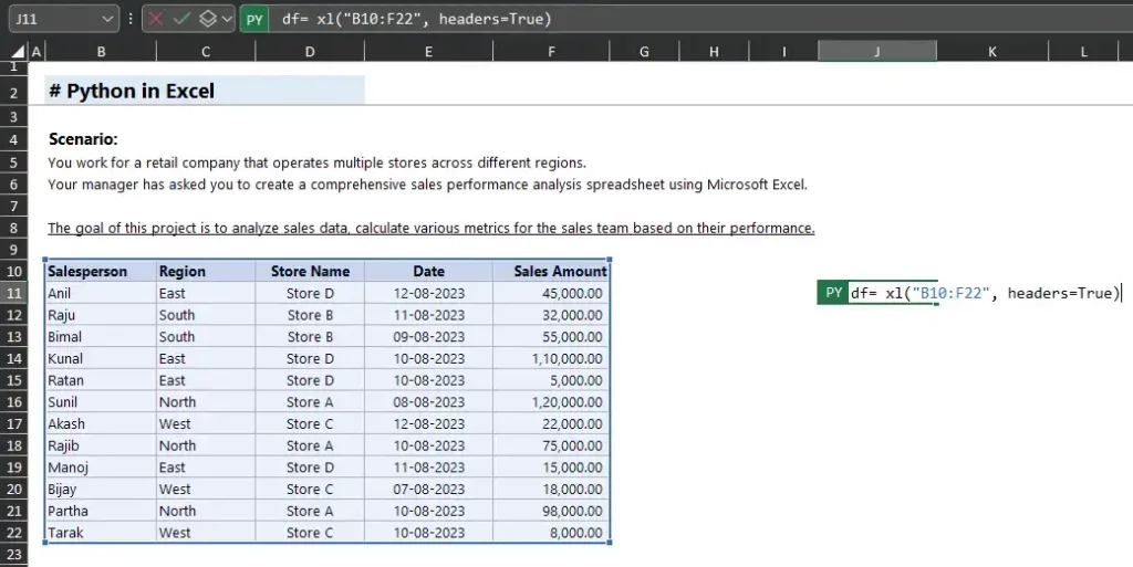 how to use python in excel-1