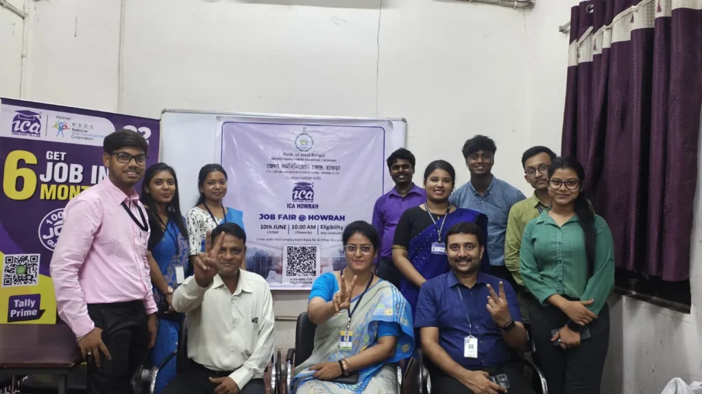 Howrah Employment Exchange - ICA Job Skills Job Fair 2025 - Pic3