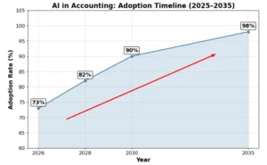 Adoption of AI in accounting (2025–2035)
