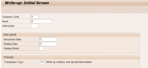 Depreciation Run For Fixed assets. 