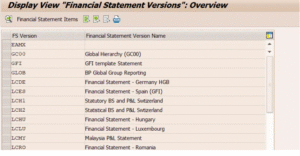 Financial Statement Preparation 