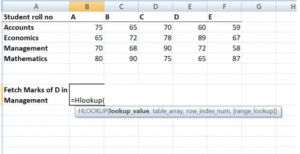 H- Lookup Function