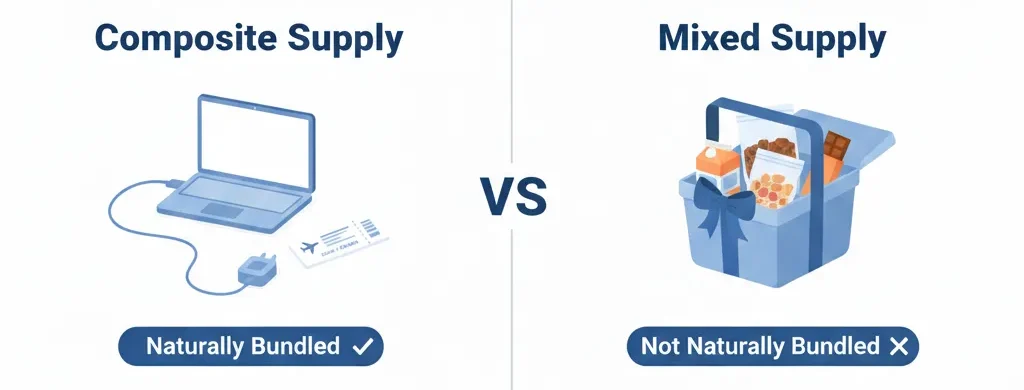 Difference Between Mixed Supply and Composite Supply in GST