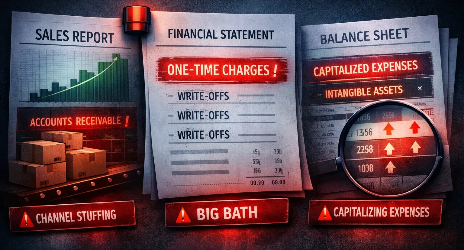 Spotting Creative Accounting & Window Dressing