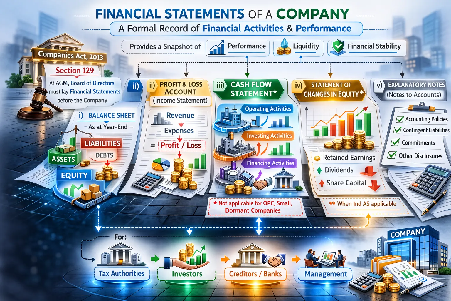 the Financial Statements of Companies