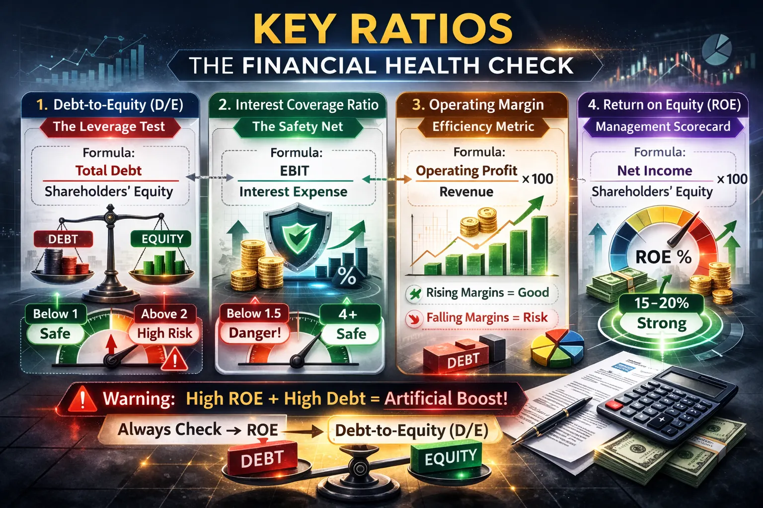 Key Ratios: The Financial Health Check