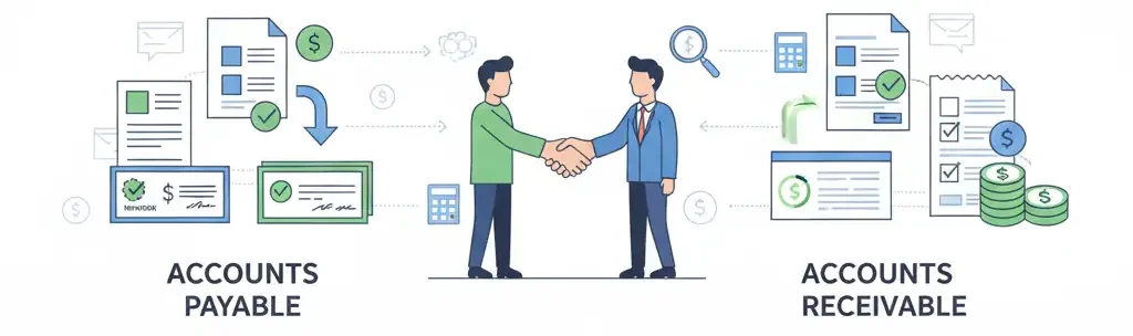 Accounts payble and accounts receivable