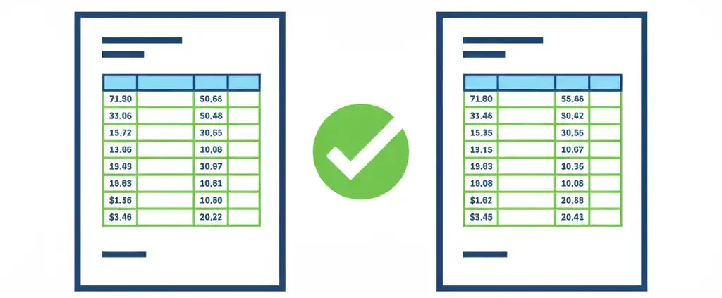 Ledger Reconciliation Illustration