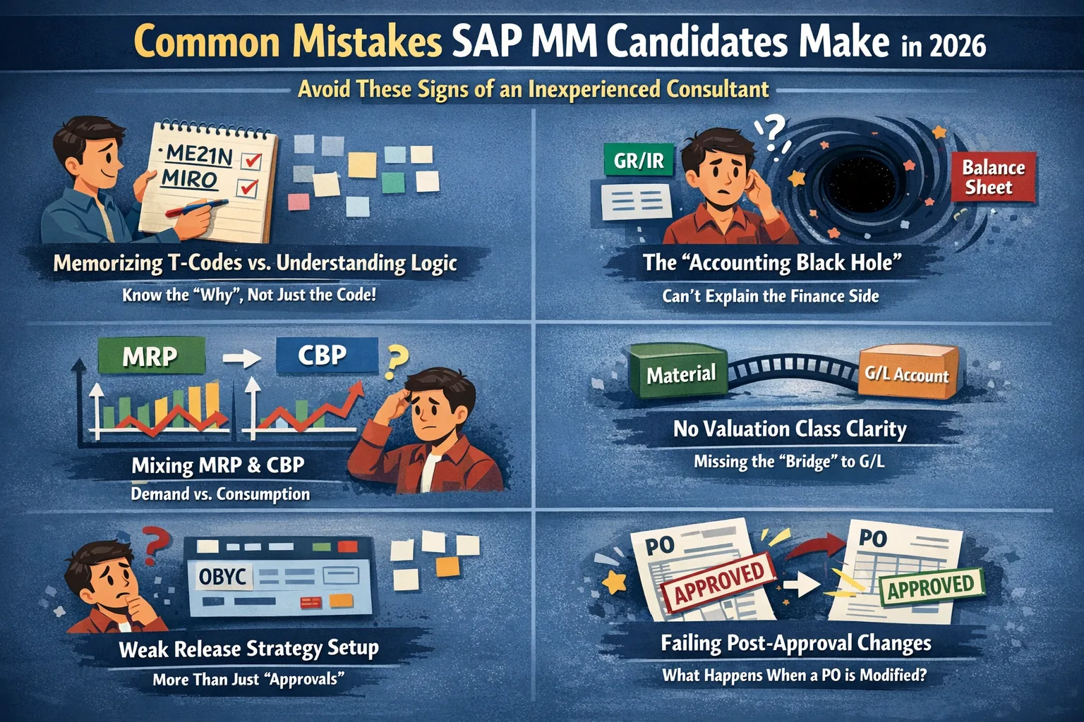 Common Mistakes SAP MM Candidates Make