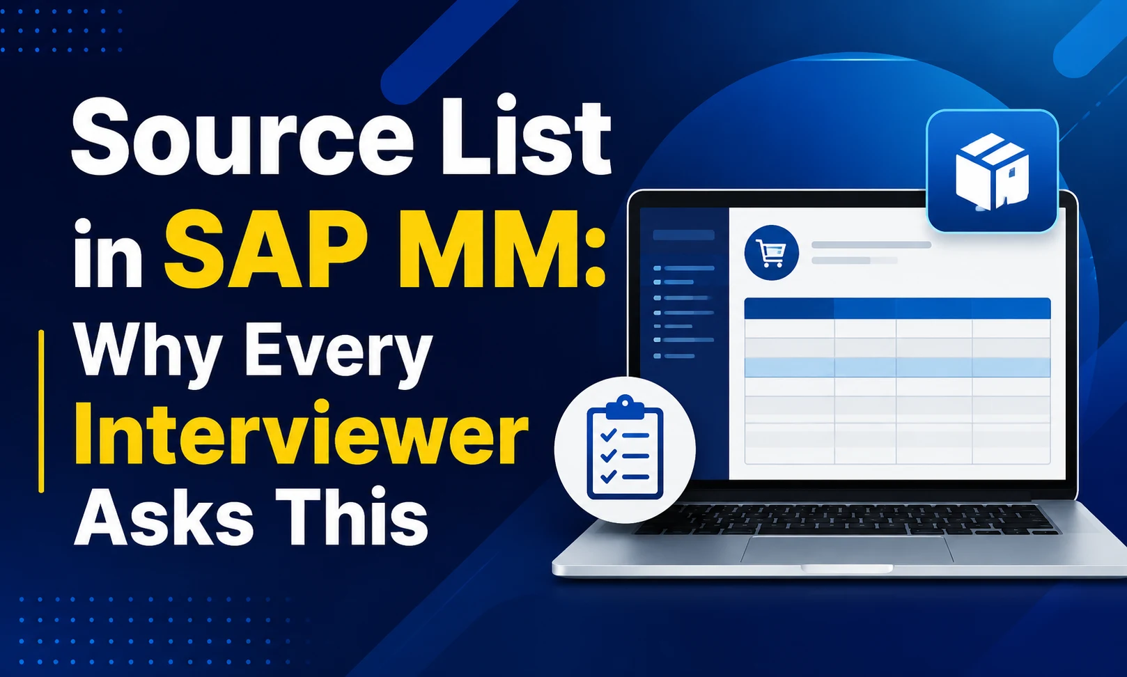 Source List in SAP MM